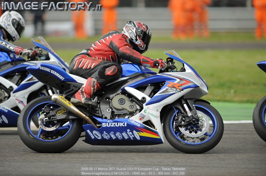 2008-05-11 Monza 2871 Suzuki GSX R European Cup - Tobias Tettweiler
